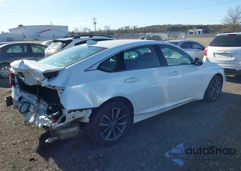 2021 Honda Accord Ex-L z USA, uszkodzony, nr VIN 1HGCV1F54MA093971